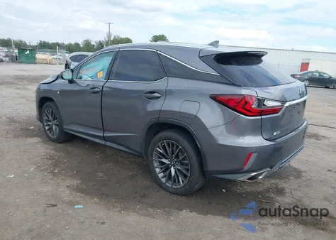 2017 Lexus Rx 350 F Sport from USA, damaged, VIN 2T2ZZMCA6HC073668